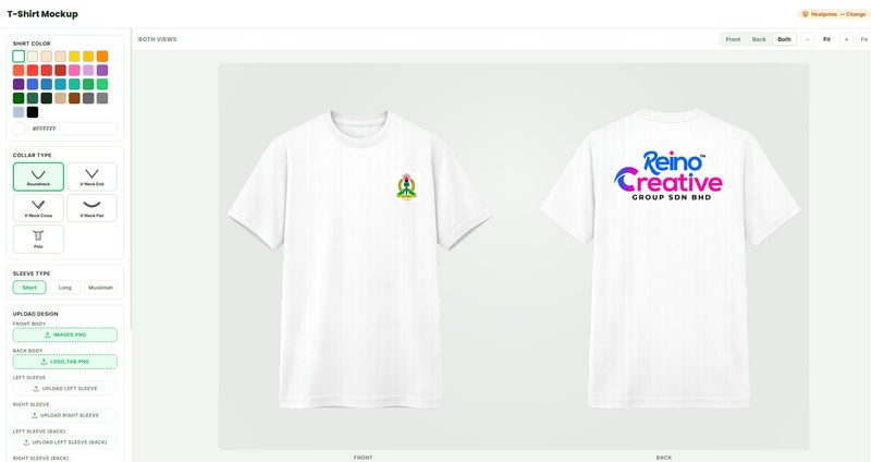 Baju Mockup preview