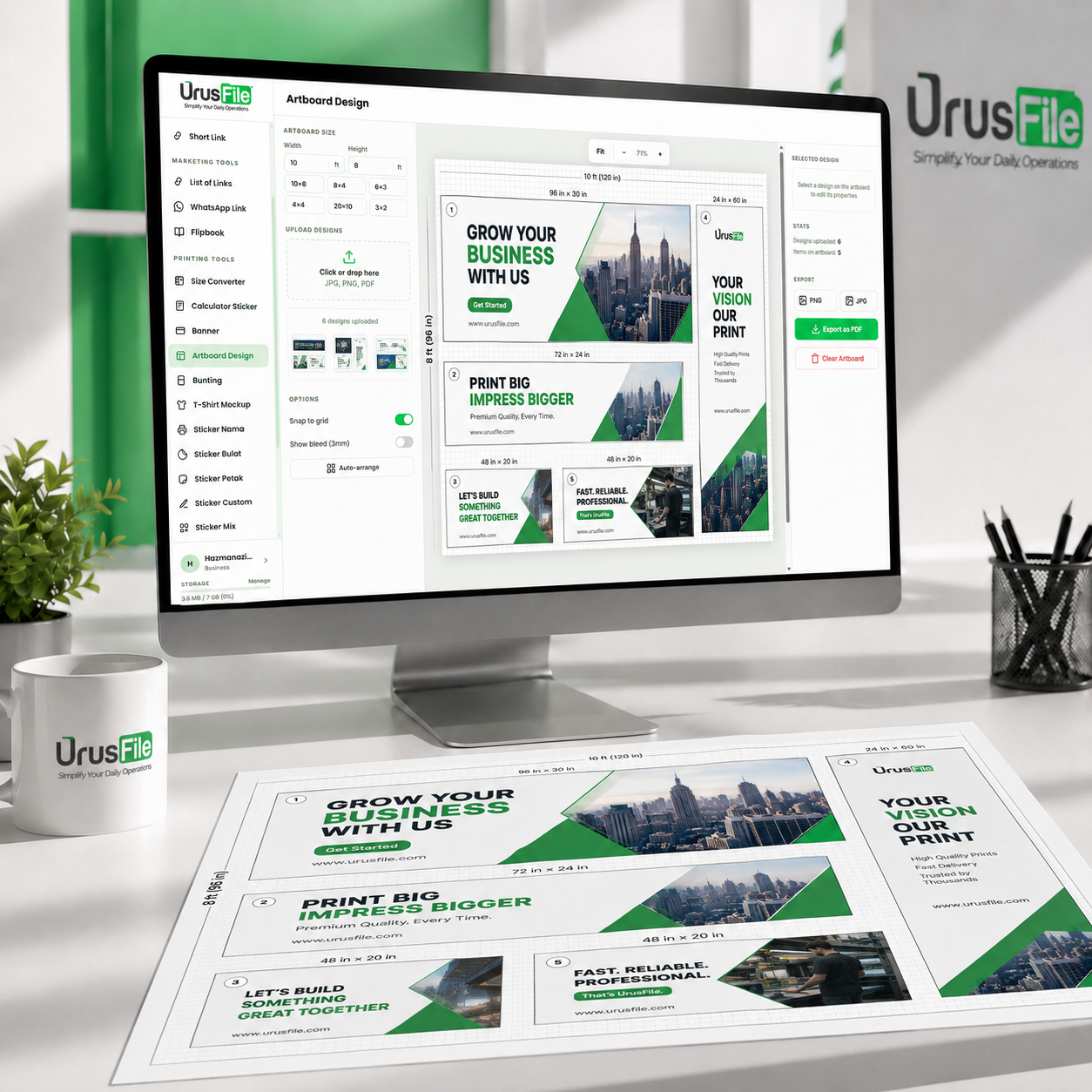 Artboard Design preview