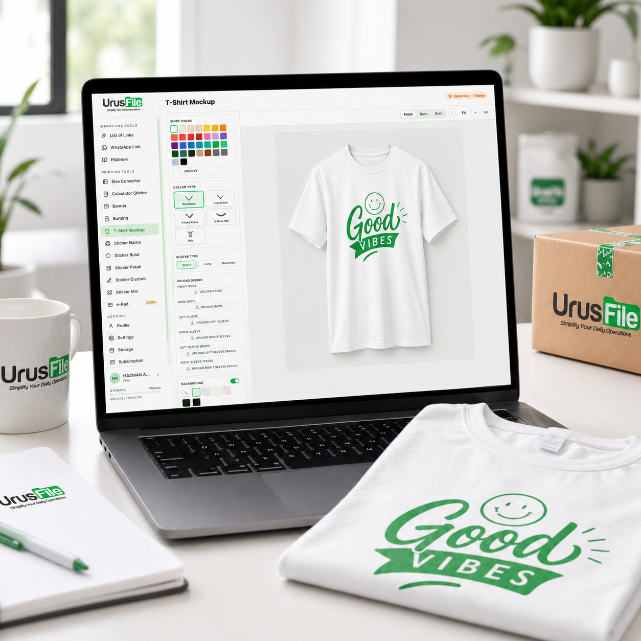 T-Shirt Mockup preview